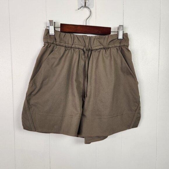 Lululemon Cinchable Waist High Rise Woven Shorts 3.5" Nomad Womens XXS - Picture 4 of 8